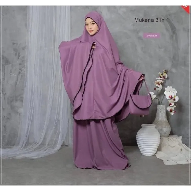 MUKENA DEWASA 3IN1 KATUN PREMIUM / MUKENA LESTY 3IN1 TERLARIS  / MUKENA DEWASA TERBARU