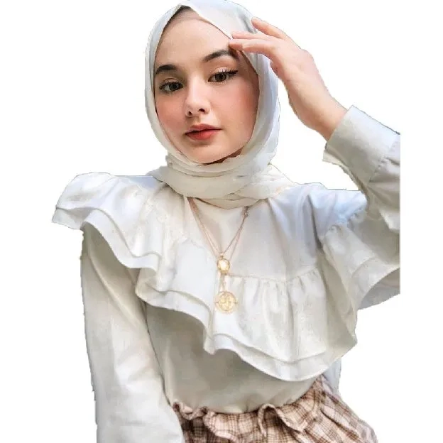 Atasan import / Narina Blouse Ruffle