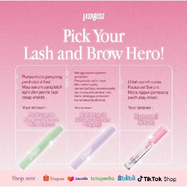 Serum for Lash and Brow | Serum Penumbuh Bulu Mata dan Alis