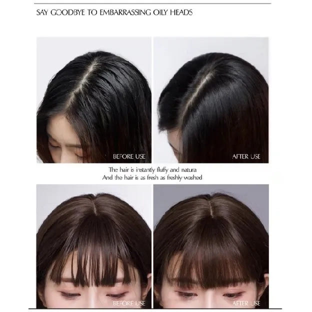 Dry shampoo Semprotan Rambut Kering Untuk Mengembangkan Rambut Minyak Rambut Kontrol Rambut Berminya