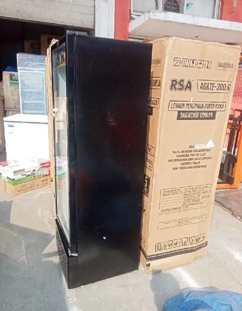 Cuci gudang NEW RSA Display cooler AGATE-300R Garansi