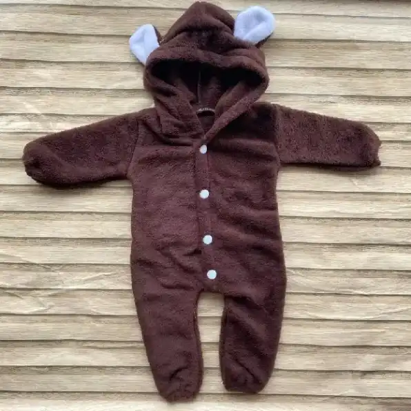 Jumper Bodysuit Bayi 0-6 Bulan Jumper New Born Baby Bulu Karakter Bahan Katun Kostum Jumpsuit