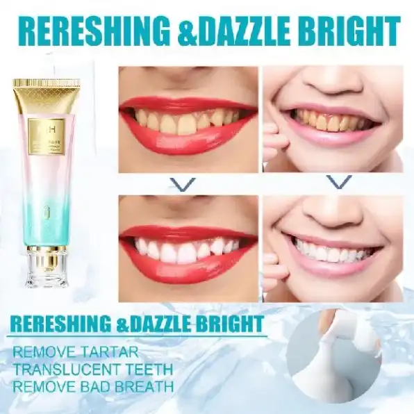 BPOM Terbaru Whitening toothpaste Gigi putih Pasta gigi whitening Pasta gigi pemutih gigi HIH pemuti