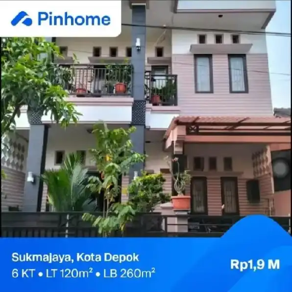 Rumah Strategis Mewah Dijual Cepat BU Trims