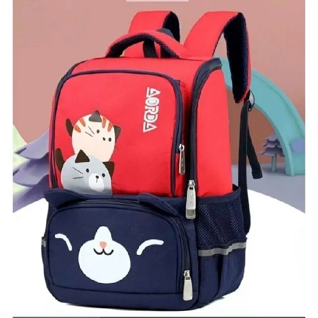 Bisa COD - Tas Ransel Sekolah Aora Cat Two