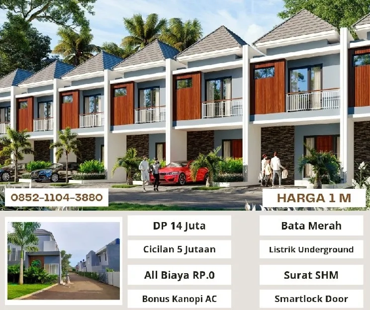 Rumah 2 lantai cicilan 5 jutaan