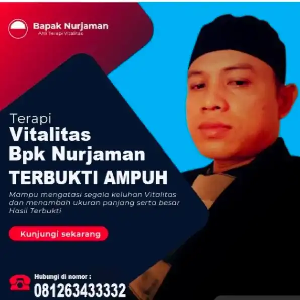 klinik terapi pengobatan alat bital sukoharjo Bpk Nurjaman