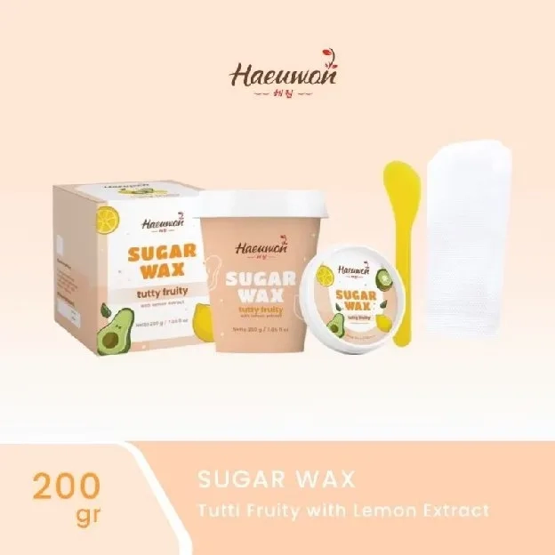 Haeuwon Korean Sugar Waxing Kit (BPOM) Pencabut Bulu Ketiak Kaki Tangan Miss V