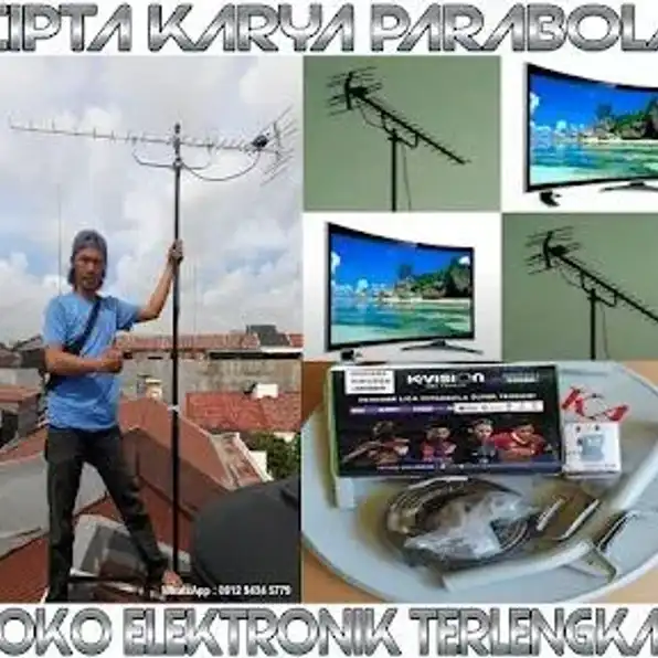 Toko Order Service & Paket Baru Antena Parabola Di Rancamaya ~ Bogor Selatan