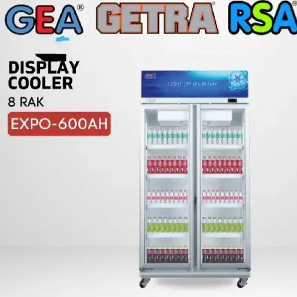 showcase gea expo 600AH 8 rak