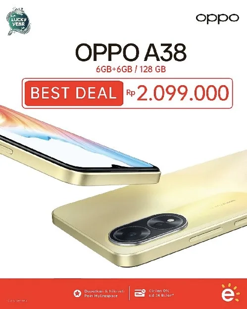 Oppo A38 6+6/128