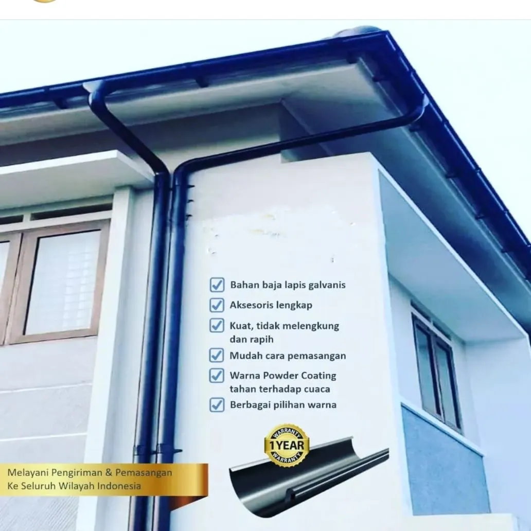 Talang air galvanis tangerang wa 0811177522 talang air hujan