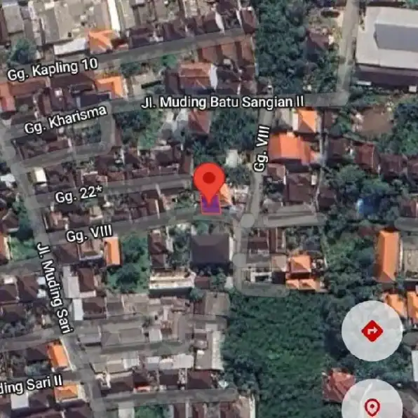 Dijual 1 are, Jl. Muding Batu Sangian Muding Sari Kerobokan Kaja Kuta Utara