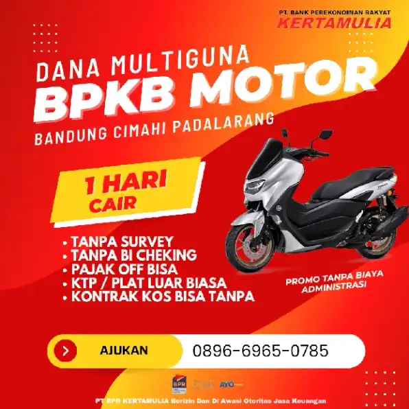 tempat gadai BPKB motor