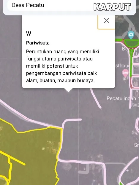 Dijual 6,375 Ha. Jl. Pecatu Indah Raya Pecatu GRAHA Kuta Selatan