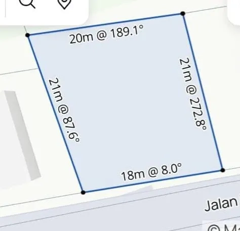 Dijual 4,13 are, Jl. Muding Batu Sangian Gatsu Barat Kerobokan Kaja Kuta Utara