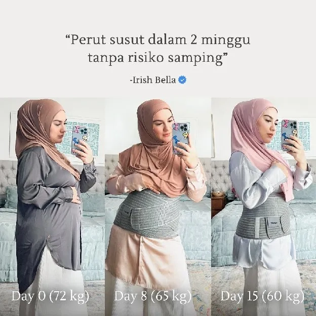 Mamaway / FAST SLIM Antibakteri & Aman untuk Caesar / Korset Pelangsing Pasca Melahirkan Nano Bamboo