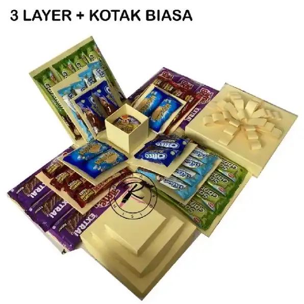 Explosion Box Snack Box Kado Unik Hampers Box Snack Box Kotak