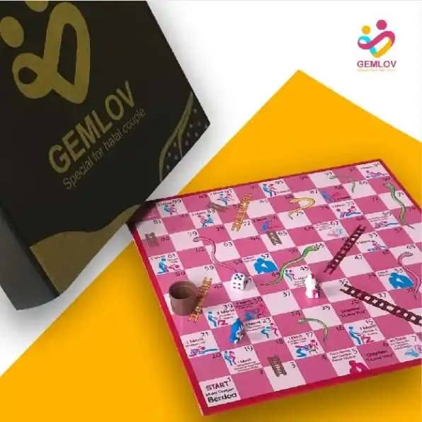 HALAL COUPLE SNAKES AND LADDERS AND GEMLOV WEDDING GIFTS