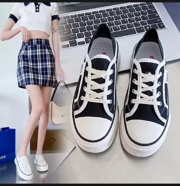 Sneakers Korean Style HAIJIN Wanita Terbaru 