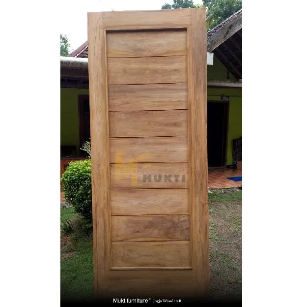 Pintu Minimalis Jati 200x80 Ready Stock langsung Produsen