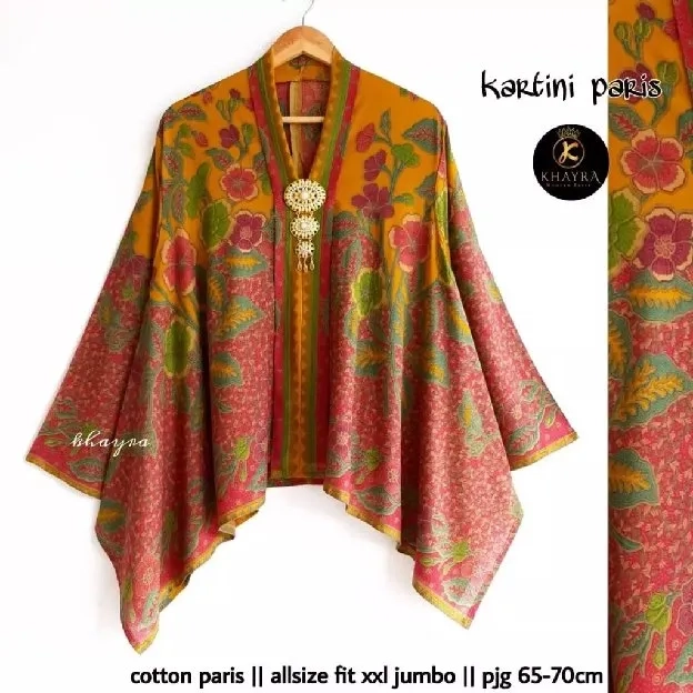 Blus Kartini Paris Batik Solo Terbaru Batwing Paris Ori