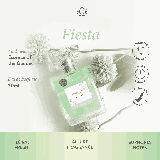 NOKA Perfume - DELICATE EDITION (Bloom, Fiesta, Creame, Eiden, Rose, Joy)