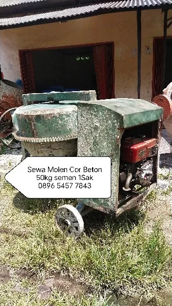 Sewa Molen Beton Adukan Semen Sumarecon Cibanon Sukaraja