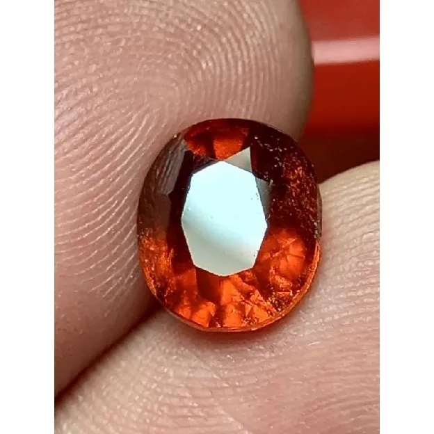 natural hesonite garnet srilanka 3.40ct