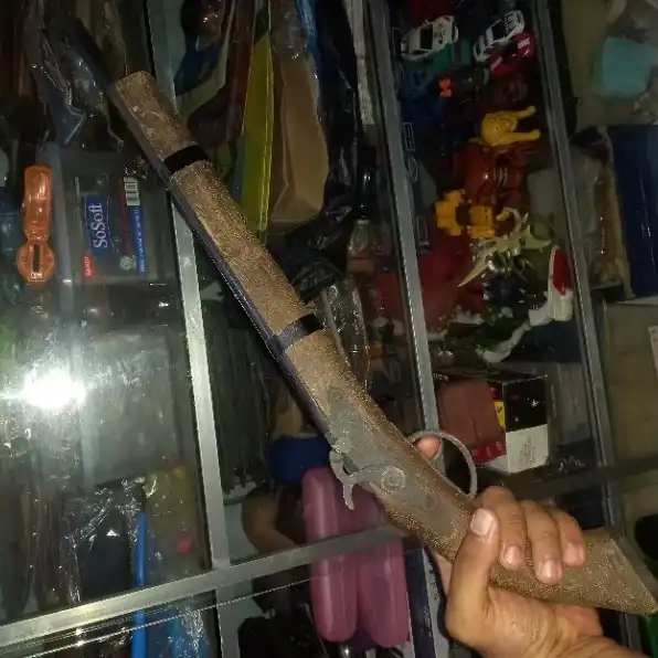 toy mainan pistol antik vintage jadul lama