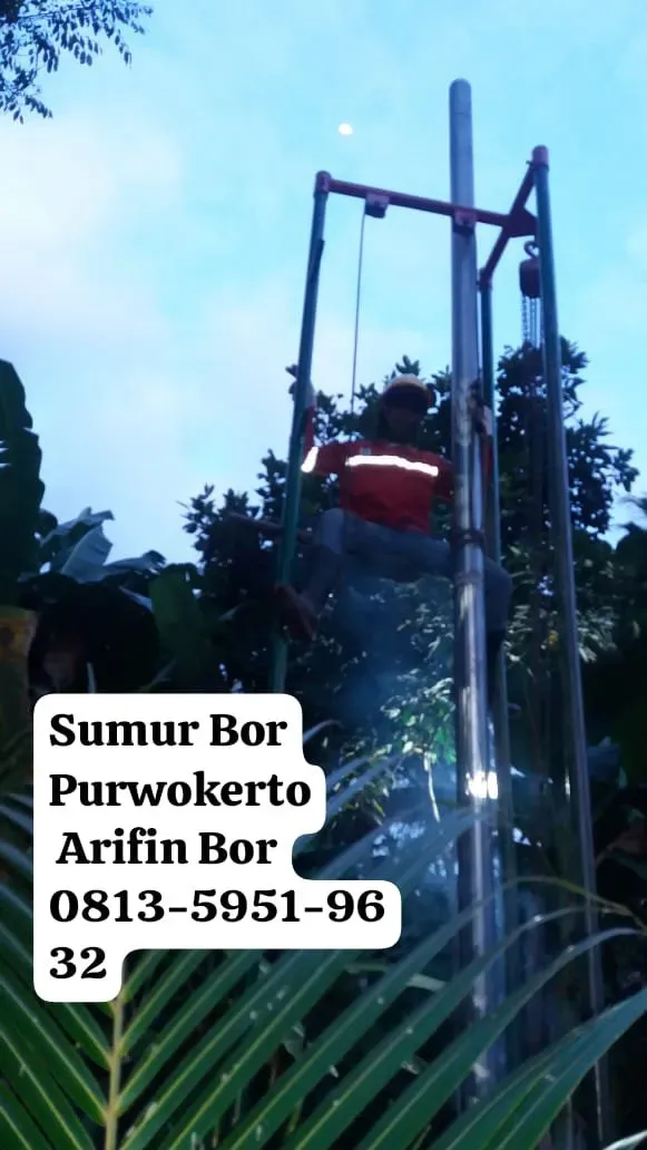 Sumur Bor Kota Purwokerto 0857-4800-0097 Arifin Bor