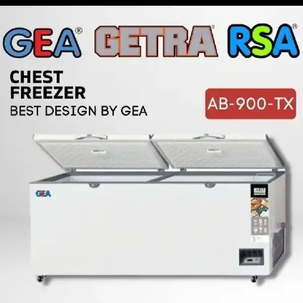 frezer box gea ab-900tx 2 pintu