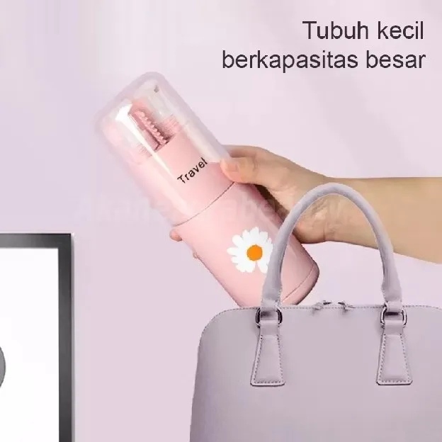 Toiletries Kit Botol Travel Portable Tempat Perlengkapan Mandi / Travel Toiletries Kit Set Murah Por