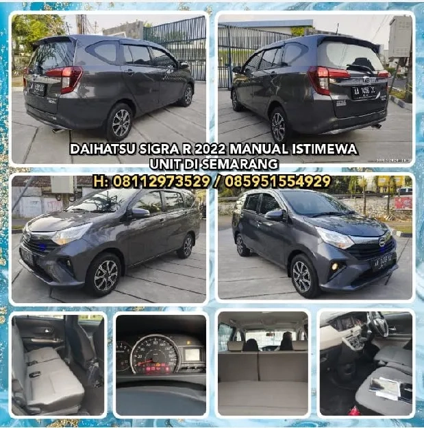 DAIHATSU SIGRA R 2022 MANUAL ISTIMEWA.UNIT DI SEMARANG.H: 08112973529 / 085951554929* 