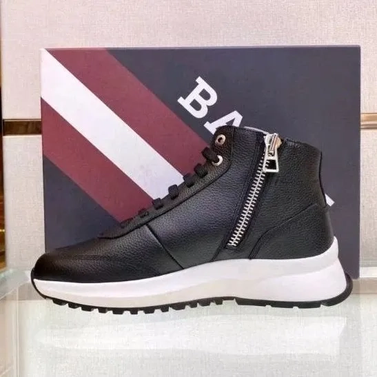 Sepatu boots pria bally resleting