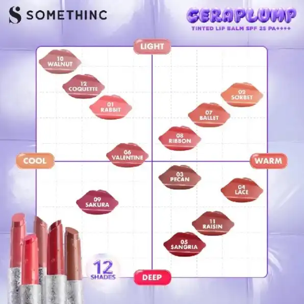 SOMETHINC Ceraplump Tinted Lip Balm SPF25 PA++++