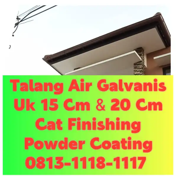 Talang Air Galvanis Puncak Cisarua! 0813-1118-1117