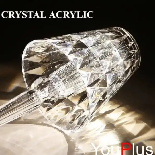 LAMPU TIDUR MODEL KRISTAL / LAMPU MEJA KRISTAL/ LAMPU HIAS 3 CAHAYA / TABLE LIGHT CRYSTAL