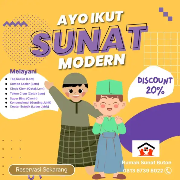 Jasa Sunat Pulau Besar Bangka Selatan 081367398022