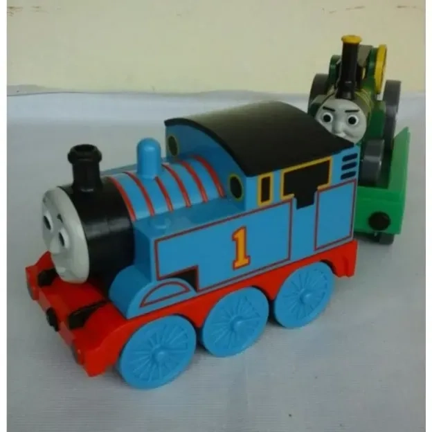 Thomas Percy Open Wagon Pull and Go Original Tomy Mainan Anak - Kid Toy