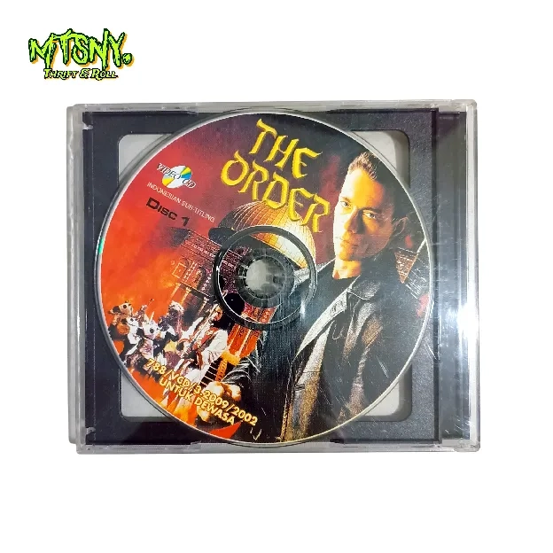 Video CD VCD Action The Order Van Damme Jadul