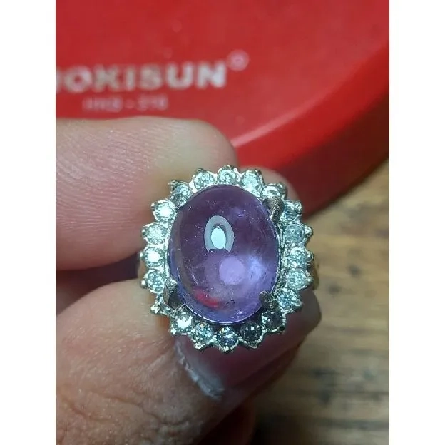 natural amethyst quartz no heat