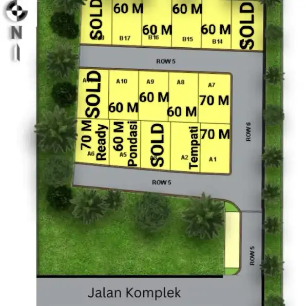 Rumah Syafira Sinta Residence 2 Lantai Tanpa Dp