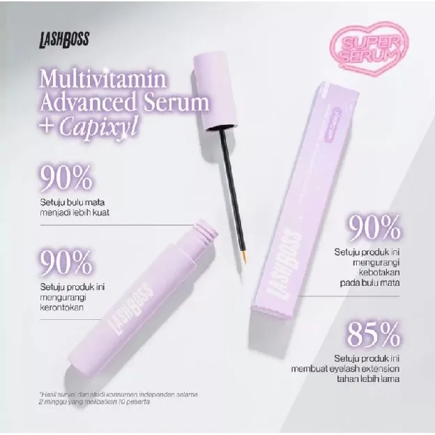 LASH BOSS Rapunzel Serum for Lash and Brow | Serum Penumbuh Bulu Mata dan Alis