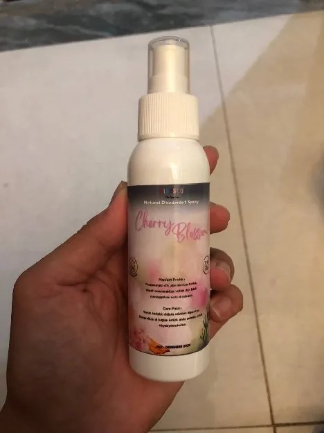 Reseller Natural Deodorant Spray Air Tawas 100 ml Aman Busui Bumil 