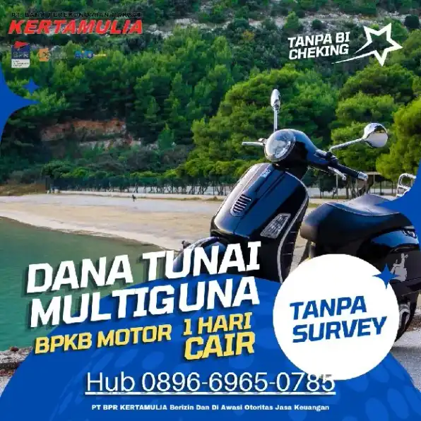 gadai BPKB motor Bandung Tanpa survey