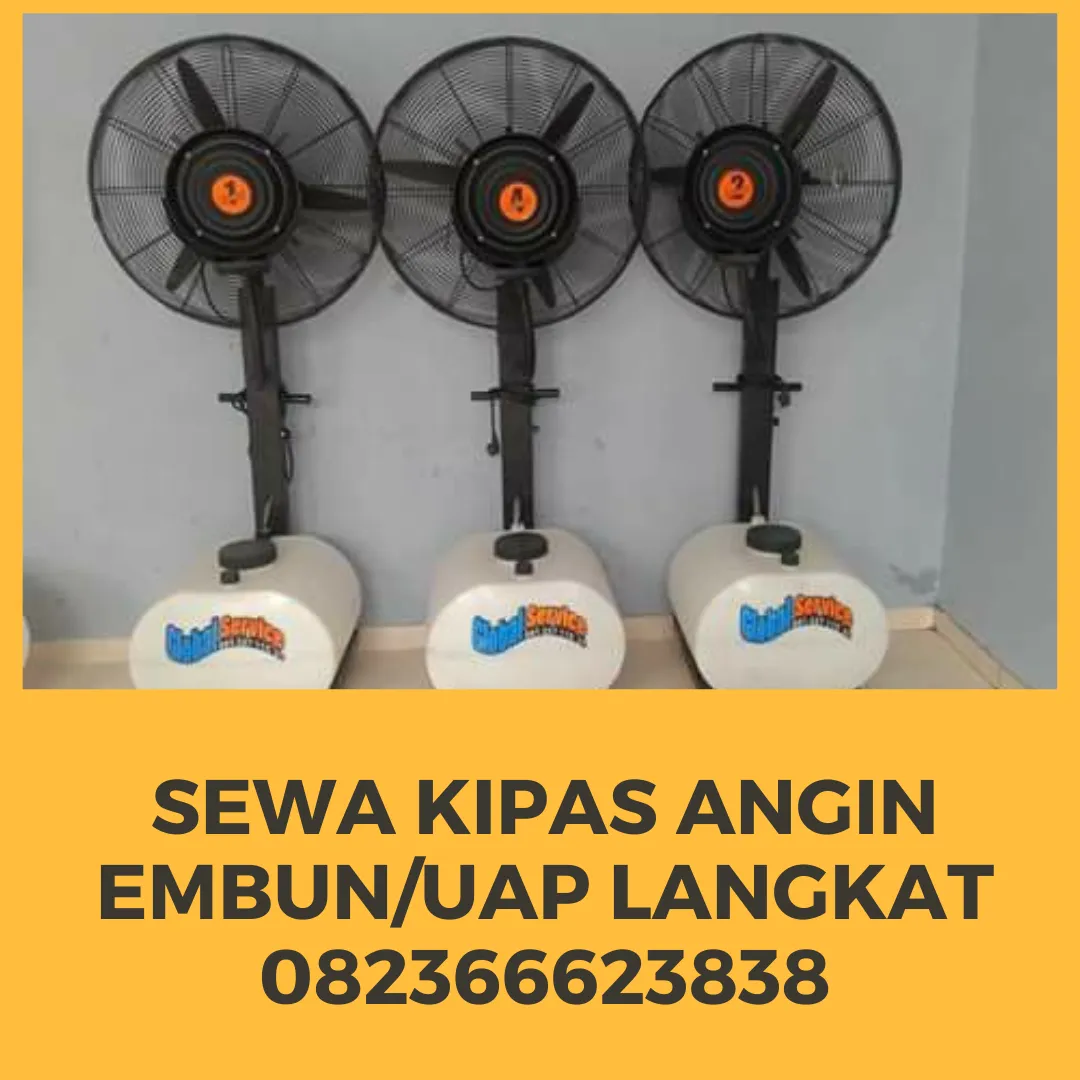 Sewa Kipas Embun Langkat Untuk Pernikahan Event Acara Outdoor