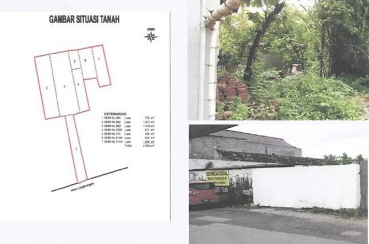 Jual Tanah Kosong Luas Daerah Kedung turi Sidoarjo Shm