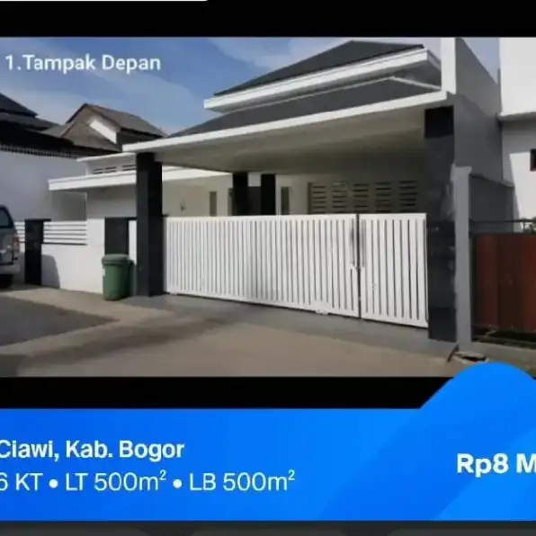 Rumah Strategis Mewah Dijual Cepat BU Trims