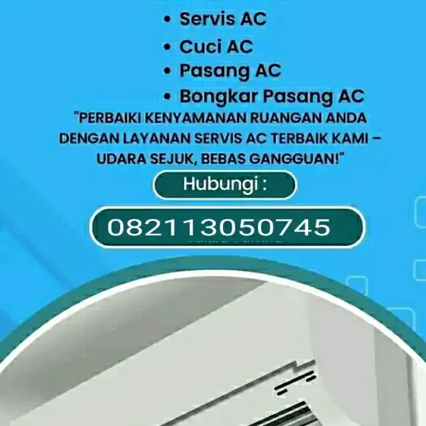 Jasa Cuci AC Pekalongan 082113050745